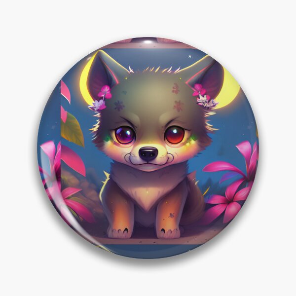 Item preview, Smiley Wolf Dog designed and sold by MARIALOSA P.