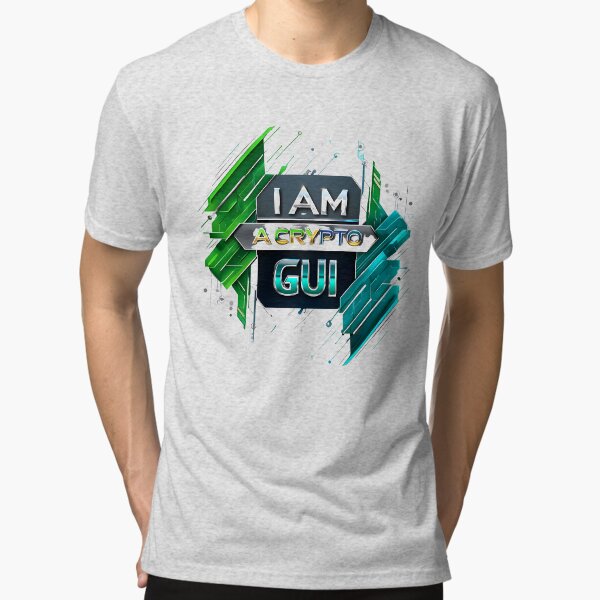 Item preview, I AM A CRYPTO GUI: Design Futuristico per Magliette, Tazze e Poster  designed and sold by Life Emotions.