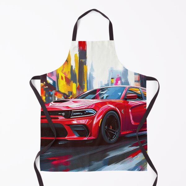Item preview, Red Dodge Charger SRT – Pop Art Edition VIII designed and sold by AutoPopStudio.