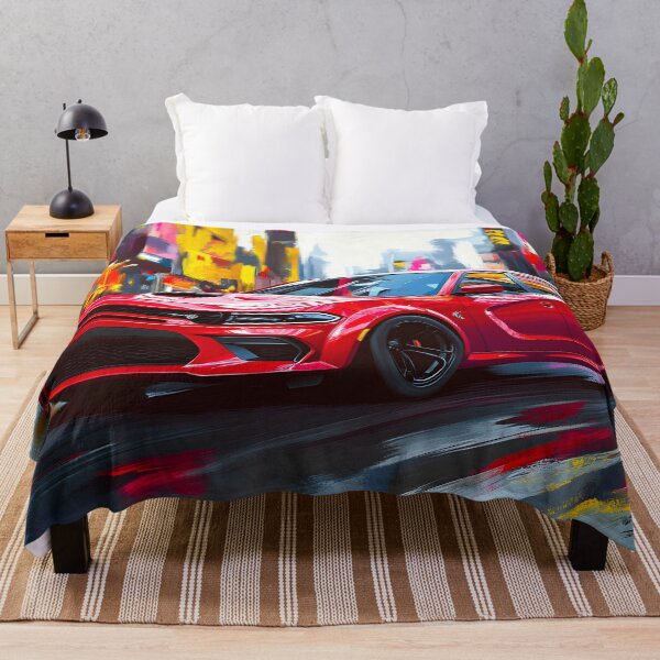 Item preview, Red Dodge Charger SRT – Pop Art Edition VIII designed and sold by AutoPopStudio.