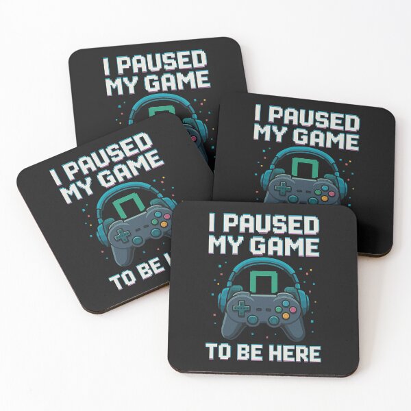 Item preview, I Paused My Game to Be Here, Funny Gaming Shirt, Perfect Gift for Gamers designed and sold by HauteArtistic.