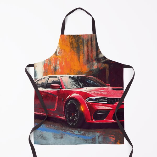Item preview, Red Dodge Charger SRT – Pop Art Edition IX designed and sold by AutoPopStudio.