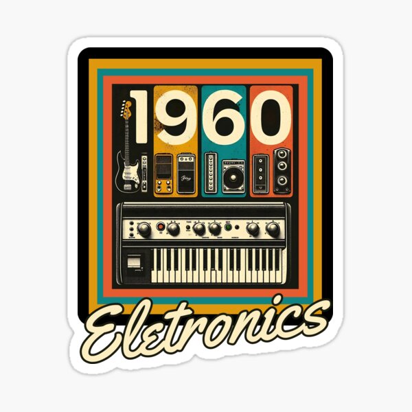 Item preview, Retro 1960s Electronics designed and sold by MrChimpStore.