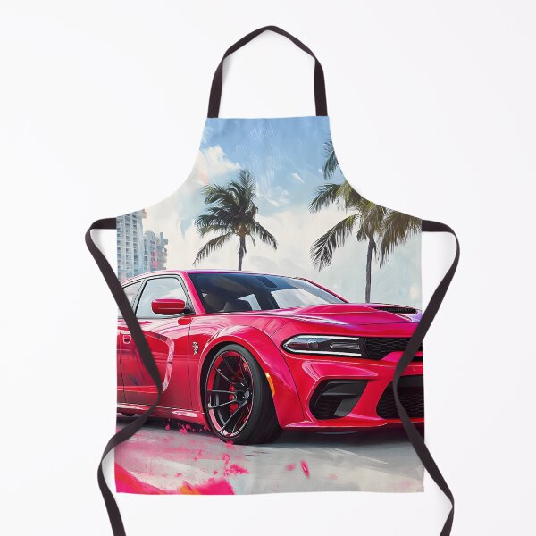 Item preview, Candy Apple Red Dodge Charger SRT – Pop Art Edition II designed and sold by AutoPopStudio.