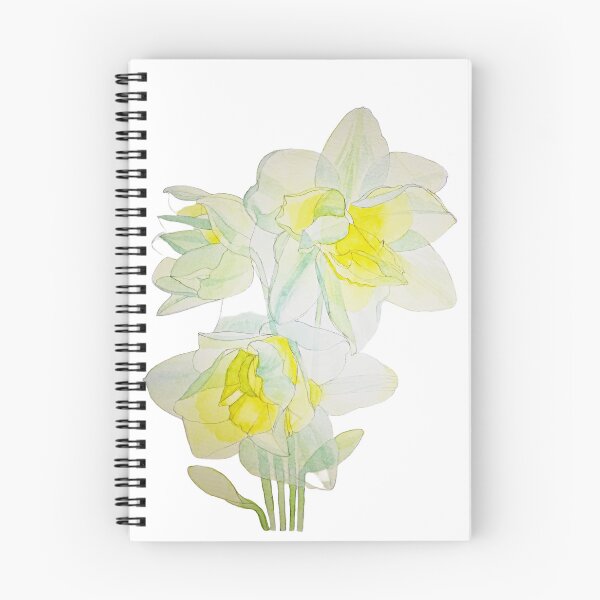 Item preview, Transparent Daffodils watercolour painting  designed and sold by esvb.