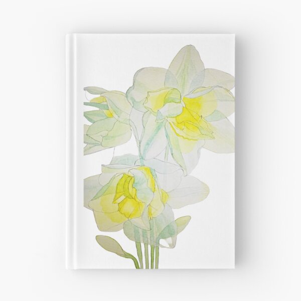 Item preview, Transparent Daffodils watercolour painting  designed and sold by esvb.