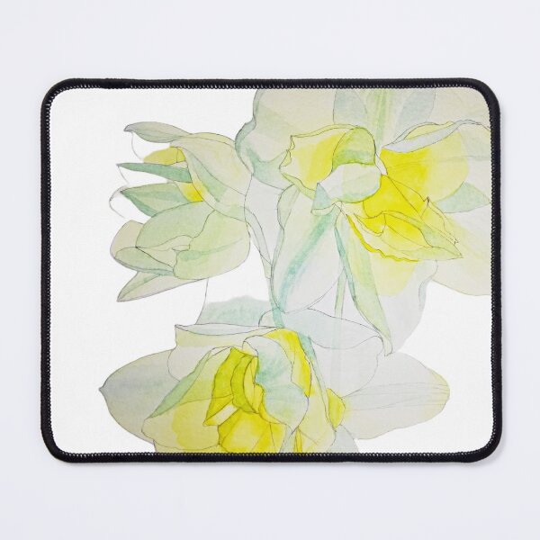 Item preview, Transparent Daffodils watercolour painting  designed and sold by esvb.