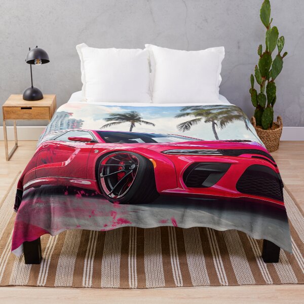 Item preview, Candy Apple Red Dodge Charger SRT – Pop Art Edition II designed and sold by AutoPopStudio.