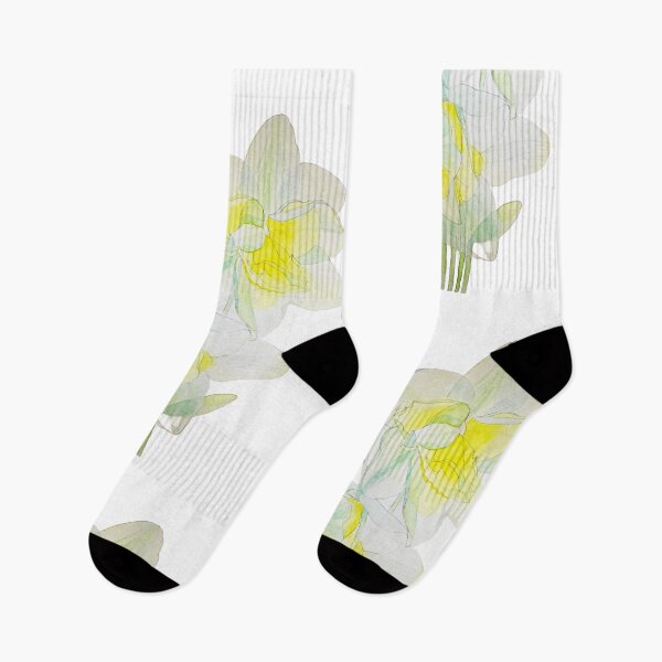 Item preview, Transparent Daffodils watercolour painting  designed and sold by esvb.