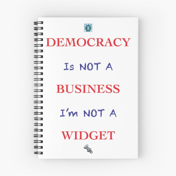 Item preview, Democracy Is Not A Business designed and sold by BeSeeHear.