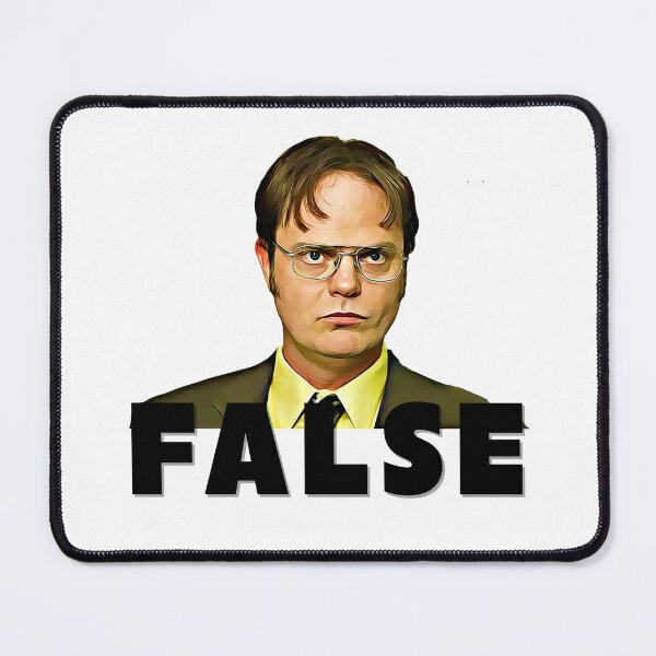Item preview, The Office Dwight Schrute False designed and sold by RetroPine.