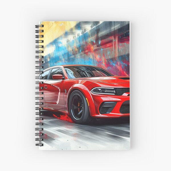 Item preview, Candy Apple Red Dodge Charger SRT – Pop Art Edition III designed and sold by AutoPopStudio.