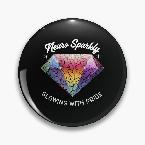Item preview, Neuro Sparkly - Glowing With Pride  designed and sold by GRABAPSHOP.