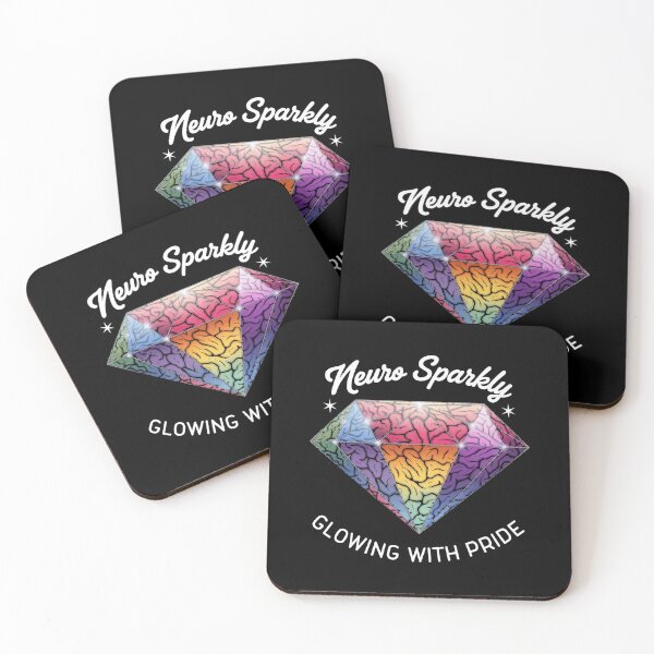 Item preview, Neuro Sparkly - Glowing With Pride  designed and sold by GRABAPSHOP.