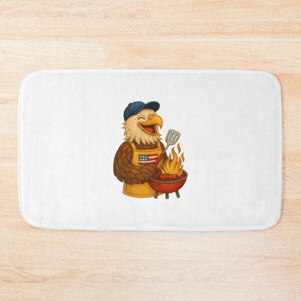 Item preview, Cool Bald Eagle Mail Carrier Embroidery Patch USA Pride designed and sold by #Adulting Central.