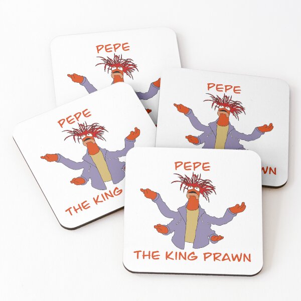 Item preview, The Muppets - Pepe the King Prawn designed and sold by Animals-by-JB.
