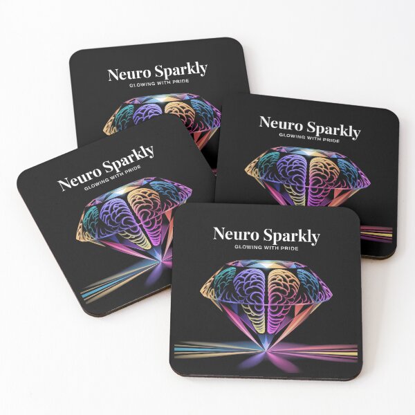 Item preview, Neuro Sparkly - Glowing With Pride  designed and sold by GRABAPSHOP.