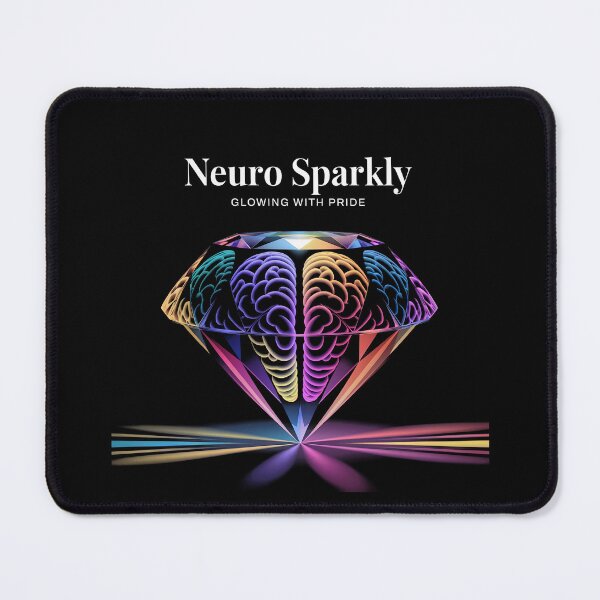 Item preview, Neuro Sparkly - Glowing With Pride designed and sold by GRABAPSHOP.