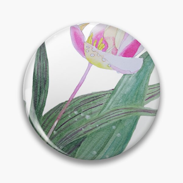 Aperçu de l'œuvre Aquarelle de tulipe rose créée et vendue par esvb.