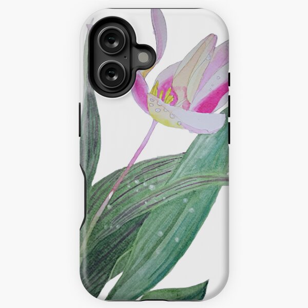 Item preview, Pink Tulip watercolour painting  designed and sold by esvb.