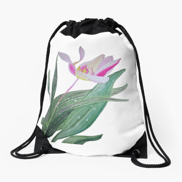 Item preview, Pink Tulip watercolour painting  designed and sold by esvb.