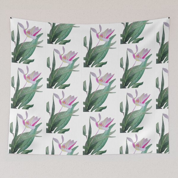 Item preview, Pink Tulip watercolour painting  designed and sold by esvb.