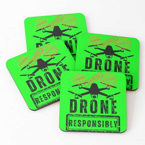 Aperçu de l'œuvre Pilote de drone certifié Drone Responsibly créée et vendue par Soundpups.