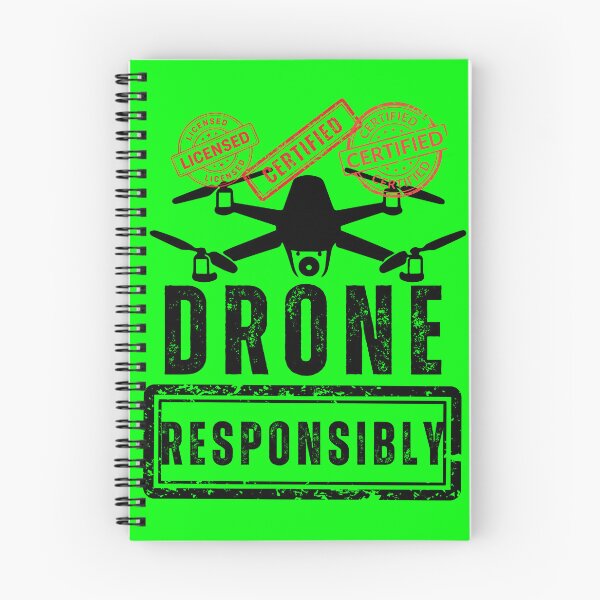 Aperçu de l'œuvre Pilote de drone certifié Drone Responsibly créée et vendue par Soundpups.