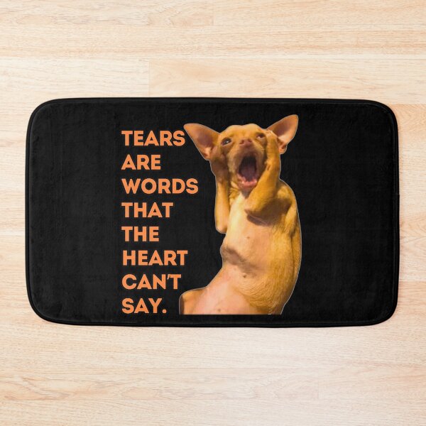 Item preview, Emotional Chihuahua Meme designed and sold by BENKUNG.