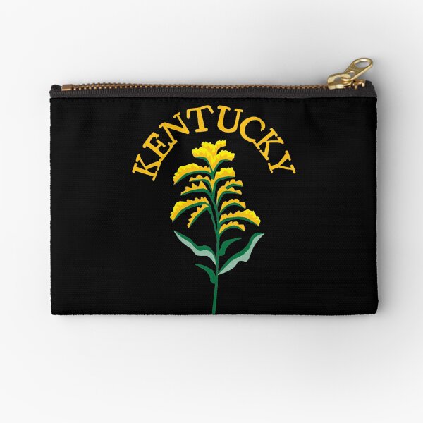 Item preview, Colonial Kentucky Giant Goldenrod - Gold Text (State Flowers) designed and sold by TimelessLocales.