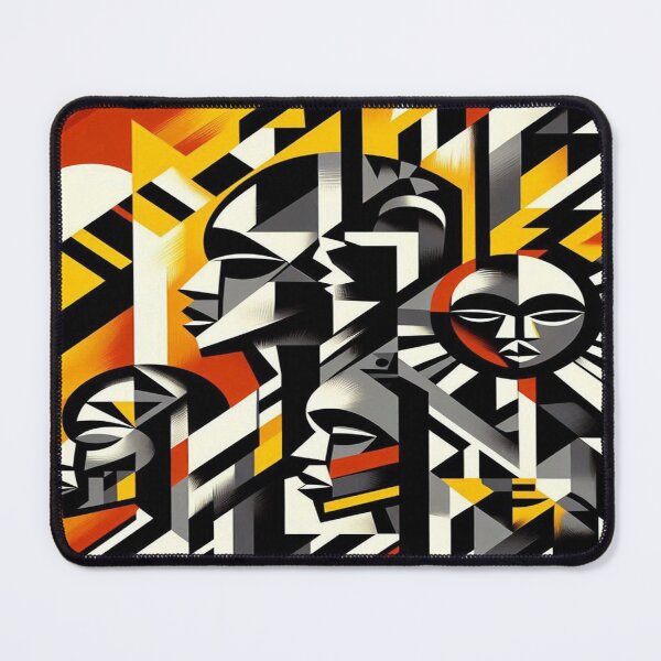 Item preview, Sunlit Faces: A Cubist Journey designed and sold by Naomi Gutierrez Parrish.