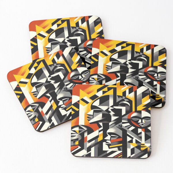 Item preview, Sunlit Faces: A Cubist Journey designed and sold by Naomi Gutierrez Parrish.