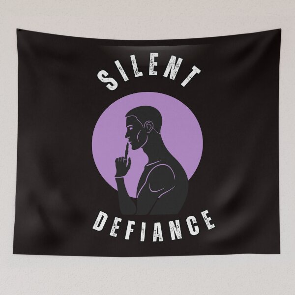 Item preview, Silent Defiance  designed and sold by bazstees54.