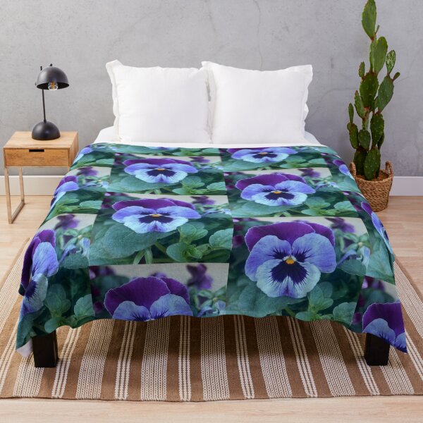 Item preview, Purple pansies designed and sold by Lauracolleen3.