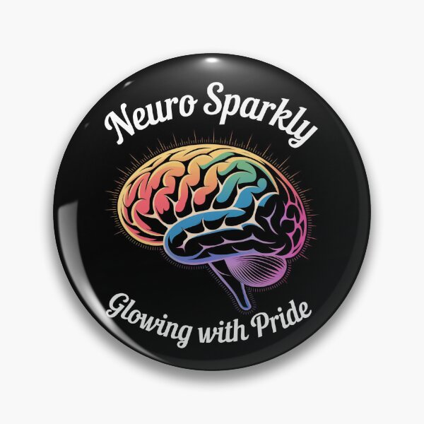 Item preview, Neuro Sparkly - Glowing With Pride  designed and sold by GRABAPSHOP.