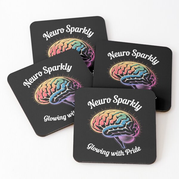 Item preview, Neuro Sparkly - Glowing With Pride  designed and sold by GRABAPSHOP.