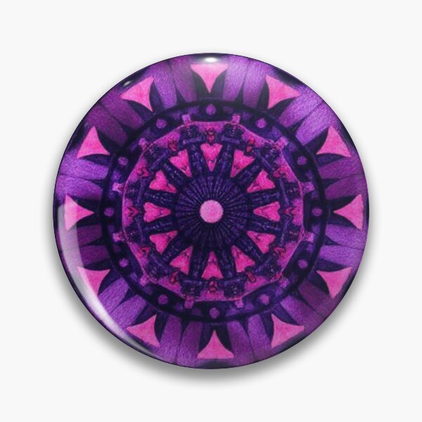 Item preview, Mandala In Pink And Purple designed and sold by Daemolitia Designs.