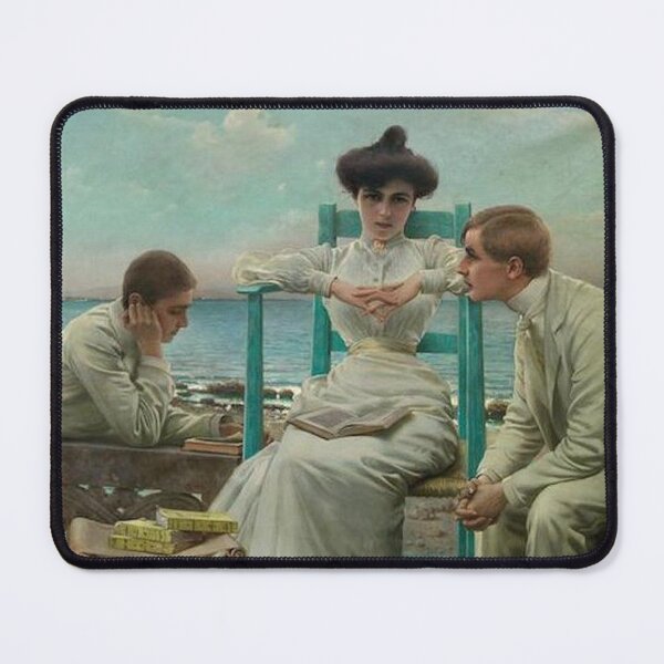 Item preview, Reading by the Sea designed and sold by LadybellVintage.