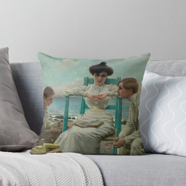 Item preview, Reading by the Sea designed and sold by LadybellVintage.