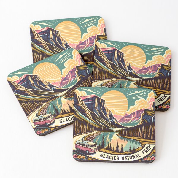 Artikelvorschau, Glacier-Nationalpark, Montana entworfen und verkauft von LoveLabDesign.