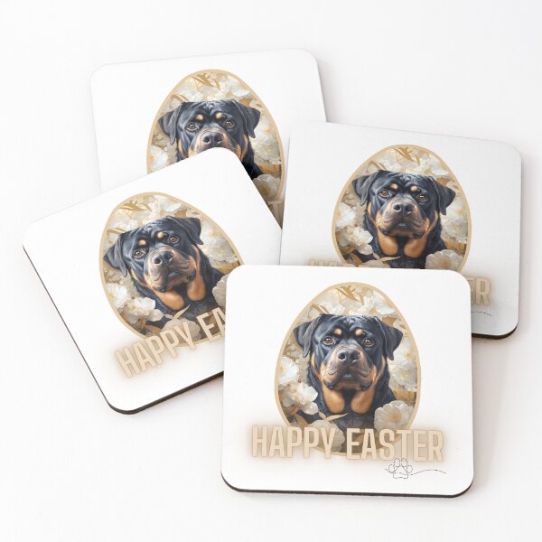 Item preview, Happy Easter | Rottweiler designed and sold by GrifonJ.