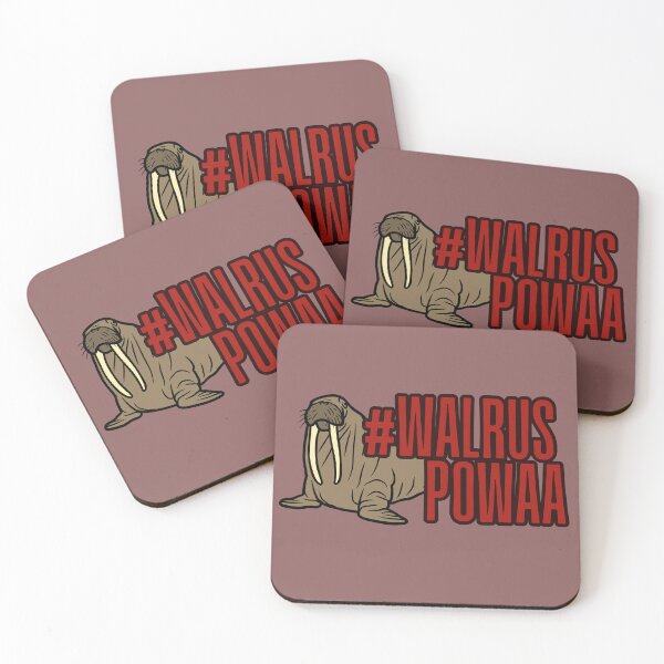 Item preview, WALRUS POWAA! Steel Walrus Fan Design designed and sold by SteelWalrus.