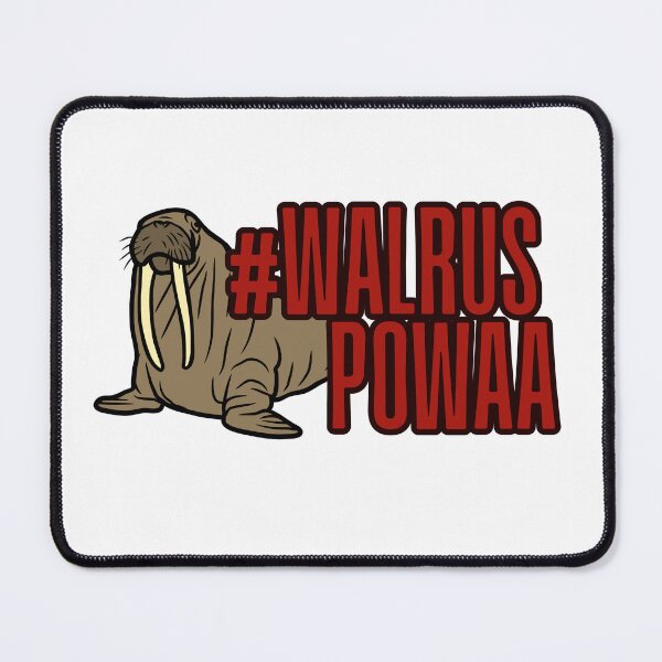 Item preview, WALRUS POWAA! Steel Walrus Fan Design designed and sold by SteelWalrus.