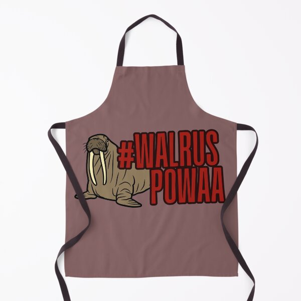 Item preview, WALRUS POWAA! Steel Walrus Fan Design designed and sold by SteelWalrus.