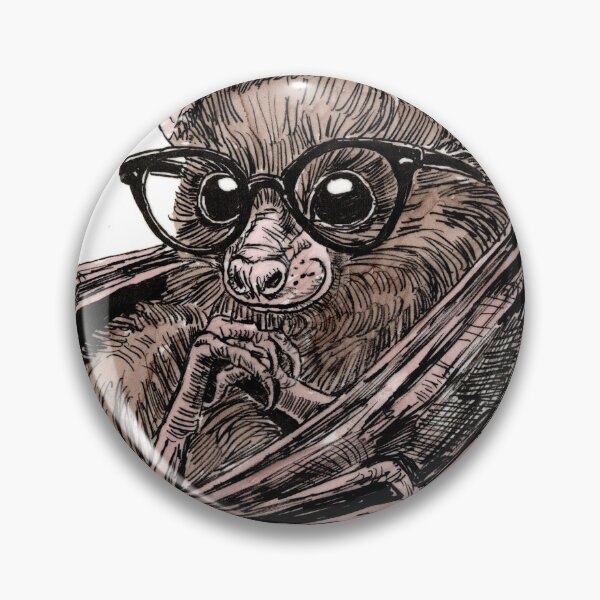Artikelvorschau, Fledermaus mit Brille entworfen und verkauft von Scribbles & Doodles by Jinx.