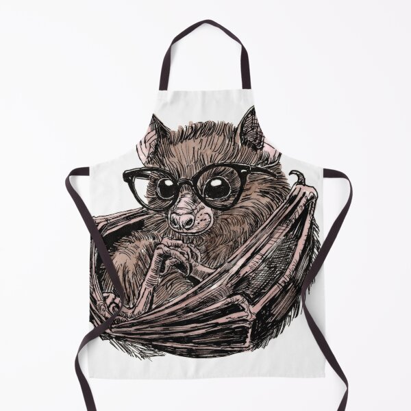 Item preview, Bat in Glasses designed and sold by Scribbles & Doodles by Jinx.