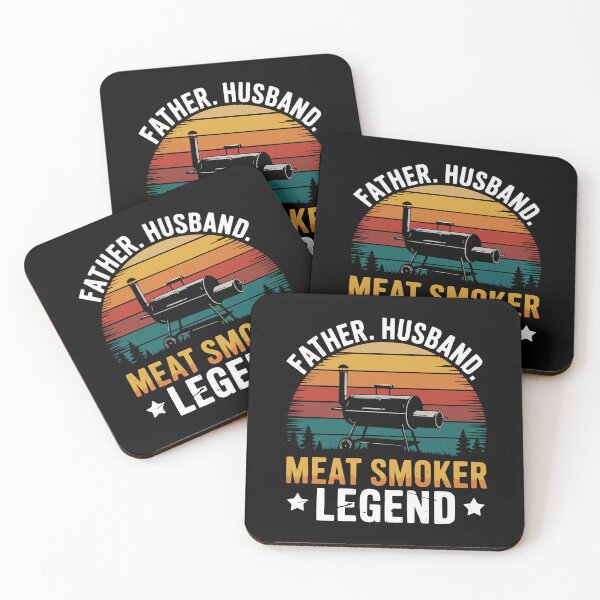 Item preview, BBQ Boss Father. Husband. Meat Smoker. Legend Retro Grill  designed and sold by Fragy72.