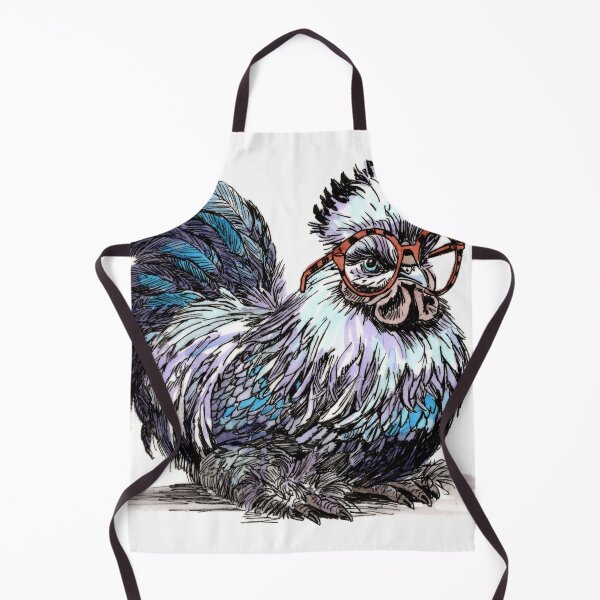 Item preview, Chicken in Glasses 2 designed and sold by Scribbles & Doodles by Jinx.