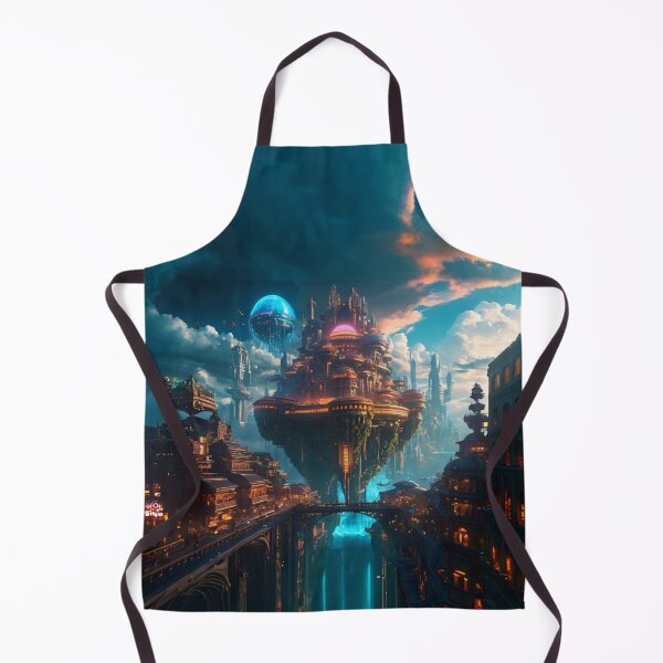 Item preview, Flying Cities and Islands – A Skybound Fantasy Realm designed and sold by PrometheusStyle.