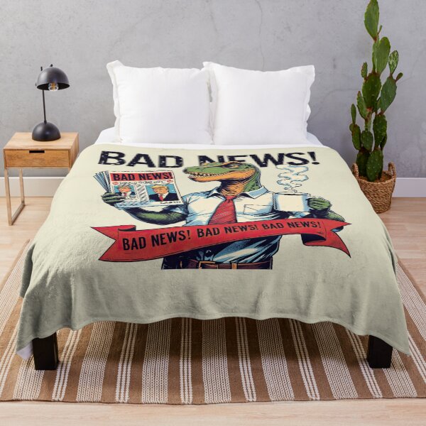 Item preview, Satirical political design – Bad News! designed and sold by ApriNoeScor.